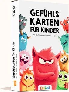 Gefühlskarten für Kinder–30 Karten+ Erklärtext,Emotions & Selbstregulationsspiel - Picture 1 of 4