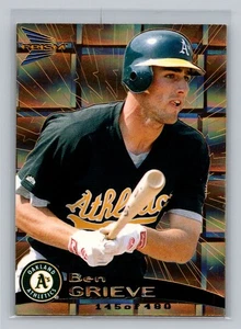 1999 Pacific Prism #105 Ben Grieve Holographic Gold SN /480 - Picture 1 of 2