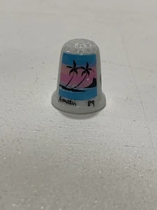 Thimble Vintage Trees Beach Hawaii ￼ - Picture 1 of 2