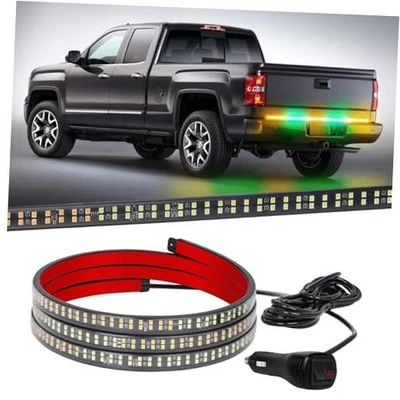  60 inch Amber Green Emergency Tailgate/Rear Window Strobe Lights Strip 360  - Image 1 of 4