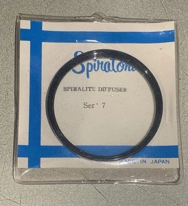 Vintage Looks New Spiratone Spiralite Diffuser Series 7 Filter Made in Japan  - Picture 1 of 7