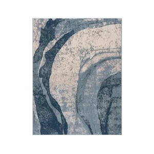 Madison Park Kathryn Blue 5 ft. x 7 ft. Abstract Wave Area Rug - Picture 1 of 8