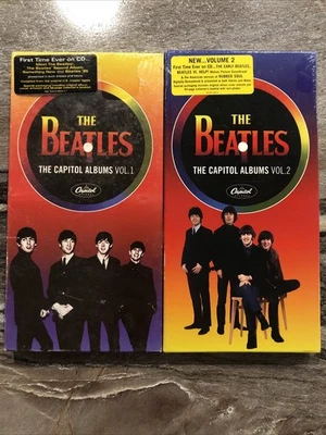 The Beatles The Capital Albums CD Box Set Vol 1 Vol 2 Collection New Sealed Rare - Bild 1 von 4