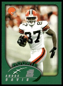 2002 Topps #322 Andre Davis RC Cleveland Browns NM+ - Picture 1 of 2