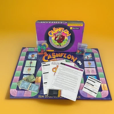 Vintage Cashflow 101 Rich Dad Board Game Educational Finance Set - Used Once! - Image 1 of 4