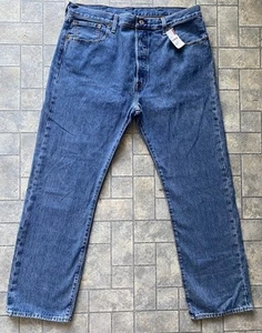 NWT New Levi’s 501 Blue Jeans Men’s 38x30 Button Fly - Bild 1 von 13