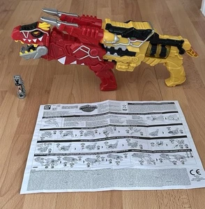 Power Rangers Dino Charge gelb & rot Deluxe Morpher Waffen + 1 Dino Energem #2 - Bild 1 von 8