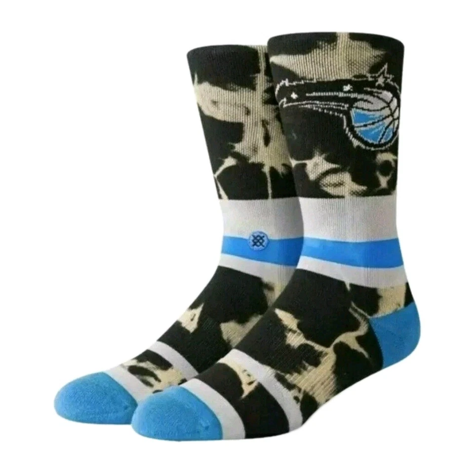 Stance Zippin Ice Blue Light Quarter Socks Size Mens 9-13 Light Blue
