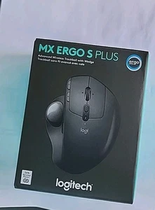 Logitech MX Ergo S Plus Souris Trackball Sans Fil Avancée, USB-C Rechargeable Wi - Photo 1/4