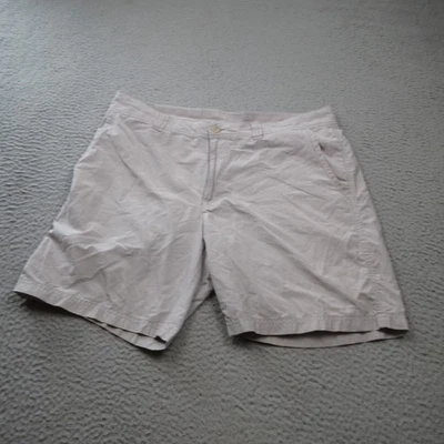 Columbia Shorts Mens 36 Khaki Beige Flat Front Chino Outdoor Hiking - Image 1 of 4