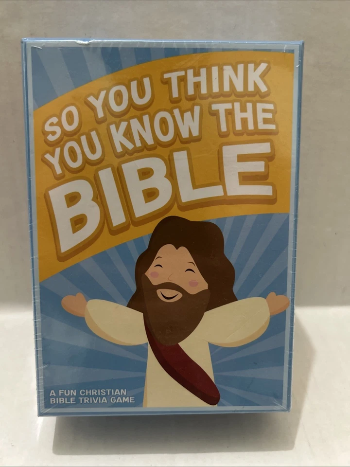 a Fun Bible Trivia Game for Families Fellowships & Study Great Christian Gift