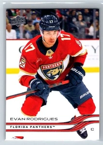 2025-26 Upper Deck Series 1 #69 Evan Rodrigues Florida Panthers - Picture 1 of 2