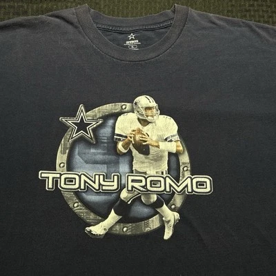 Camiseta Dallas Cowboys Tony Romo #9 Camiseta Vintage Talla XL Para Hombre NFL QB Foto 1 de 4