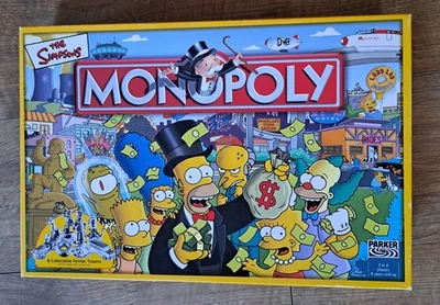 Parker Monopoly: The Simpsons Board Game 2003 Edition, Complete Set - Image 1 of 4