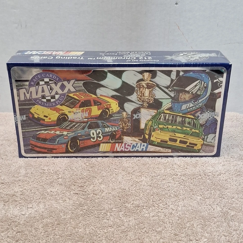 1993 Maxx Premier Plus Nascar Racing Chromium Trading Cards Sealed  - Image 1 of 4