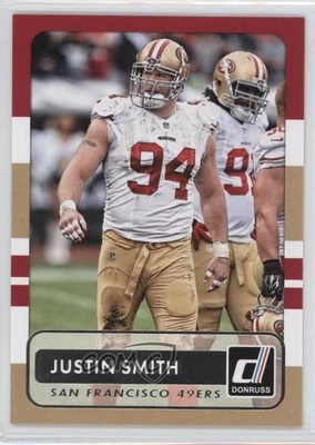 2015 Panini Donruss Justin Smith #129 - Image 1 of 2