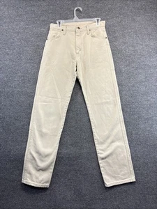 Wrangler Jeans Herren 30x33 Elfenbein Straight Regular Fit Denim Hose - Bild 1 von 9