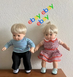 Set of 2 American Girl Doll Bitty Baby Girl & Boy Twins Blonde Hair & Blue Eyes - Picture 1 of 24