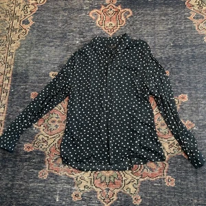 All Saints mens Printed soft cotton navy/wht Sleeve Shirt Size XL. Chest 57cm - Picture 1 of 7
