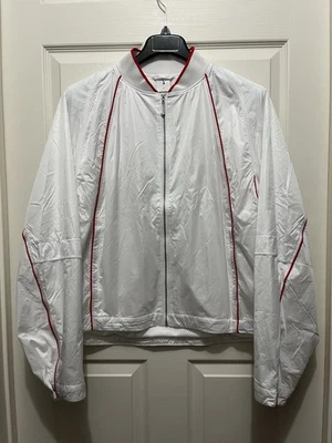 Nike Air x Jacquemus Track Jacket White Red Adult Unisex Size XL FV5697-100 NWOT - Image 1 of 4