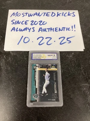 2001 UD Collectables Tribute To 51 MLB Ichiro Suzuki #I8 WCG gema ¡Como nuevo 10!! Foto 1 de 2