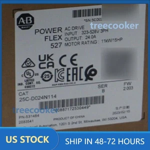 For Allen Bradley 25C-D024N114 25C-D024N114 Factory Sealed In Box  US Free Tax - Picture 1 of 4