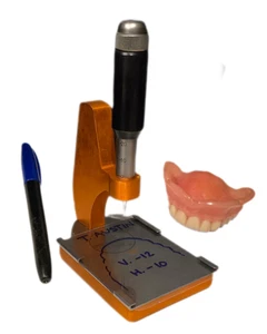 LeeMark Dental Papilla Denture Gauge Measure Vertical horizontal Dental Lab ALMA - Picture 1 of 4