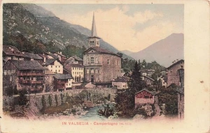 1849) CARTOLINA VALSESIA CAMPERTOGNO VIAGGIATA CAMASCHELLA ZANFA EDITORI VARALLO - Picture 1 of 2