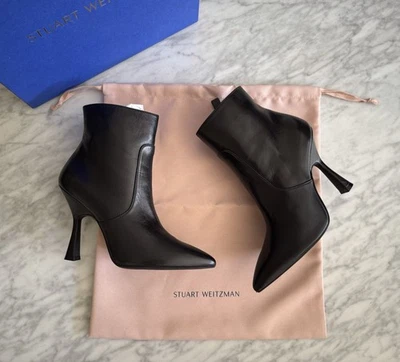 BNIB! Stuart Weitzman Women's Size 39.5 Melena 100 Pointed Booties - Image 1 of 4