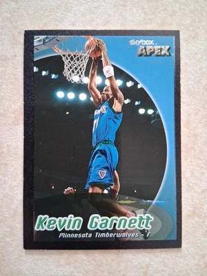 1999-00 SkyBox Apex #36 Kevin Garnett  Minnesota Timberwolves NBA Card  - Image 1 of 4