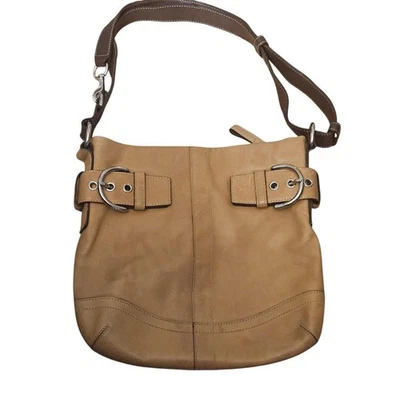 Vintage Coach 1452 Soho Soft Brown Leather Shoulder Bag + FREE Bag Charm 🎁 - Image 1 of 4