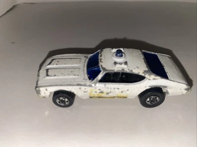 Mattle Hot Wheels State Police Cruiser Red line Vintage 1969 Cop Car - Image 1 of 4