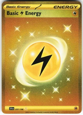 Basic Lightning Energy - 257/198 Pokemon SV01: Scarlet & Violet Base Set Hyper - Image 1 of 2