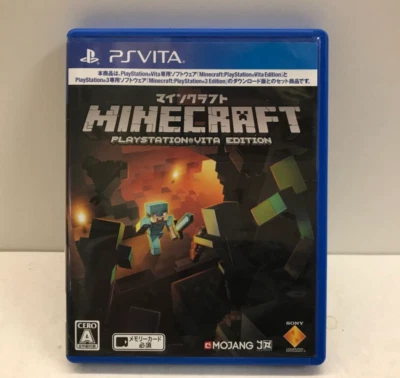 PS Vita Minecraft Sony Playstation Vita Used Japan Import - Image 1 of 3
