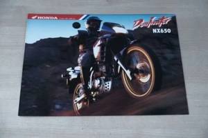 185218) Honda NX 650 Dominator G-Typ Prospekt 11/1993 - Bild 1 von 1