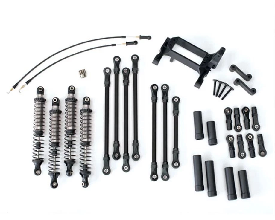 Traxxas 8140 Long Arm Lift Kit, TRX-4 (Black) complete - Image 1 of 1