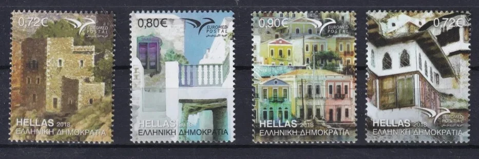 希腊 2018 EuroMed 地中海房屋全新无标签 — 第 1/1 张图片