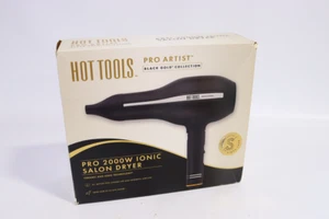 HOT TOOLS Pro Artist Black Gold 2000 Watts Ionic Hair Dryer. - Picture 1 of 2