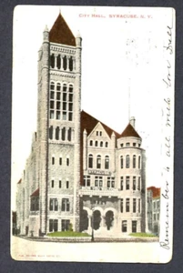 1906 Post Card City Hall Syracuse NY (15018) - Picture 1 of 2