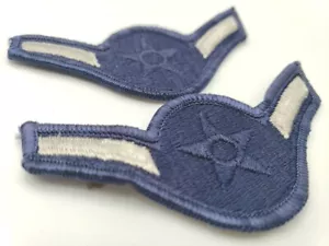 US Airforce Airman Patches. Large 4" Pair. NOS Military Patches - Picture 1 of 4