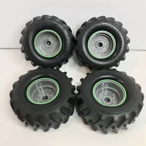 Grave Digger New Bright 1:10 Hard Shell RC Truck Rock Crawler WHEELS Monster Jam - Picture 1 of 10
