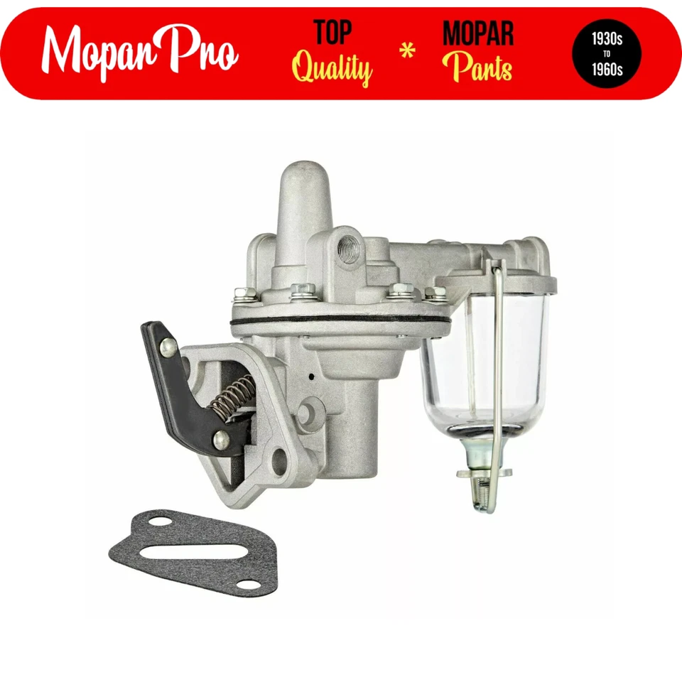 Plymouth Dodge Desoto Chrysler 1936-1938 cabeza plana 6 cilindros nueva bomba de combustible Foto 1 de 3