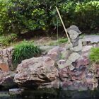Funny Boy Fishing Rod Figurine Resin Garden Statues Fisherman Figurine  Lawn