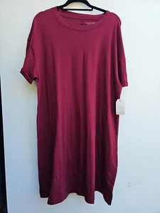 Time and Tru WOMEN'S DRESS LONG T SHIRT STYLE Size XXL 20 new with tags - Picture 1 of 7