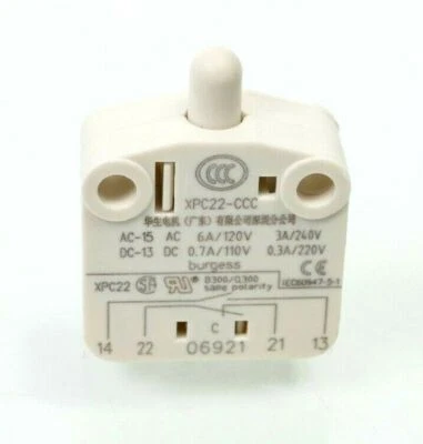 Saia-Burgess XPC22 Micro Limit Switch OEM By Johnson Electric | XPC22-CCC