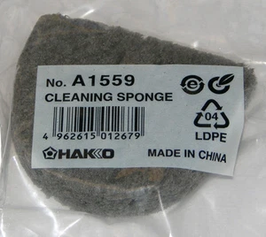 A1559 Hakko Cleaning Sponge for FX888D-23BY FX888D FX888 Soldering Station - Picture 1 of 1