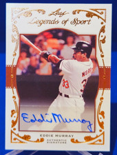2011 Leaf EDDIE MURRAY Legends Of Sport Bronze LOW NUMBERED Auto #'d /16