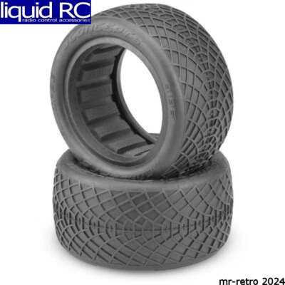 JConcepts 3196-03 2.2 Ellipse Rear Tire - Aqua Compound (2) - Image 1 of 2