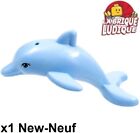 Lego 1x animal poisson dauphin Dolphin friends bright light blue 13392pb01 NEUF