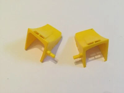 élargisseurs d'aile jaune pièce détachée miniature Maisto Ferrari F50 1/18 1/18e - Photo 1/2